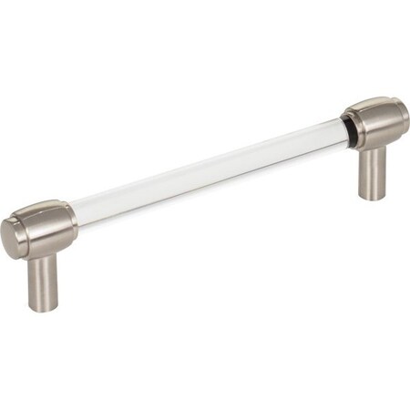Jeffrey Alexander 128 mm Center-to-Center Satin Nickel Carmen Cabinet Bar Pull 775-128SN